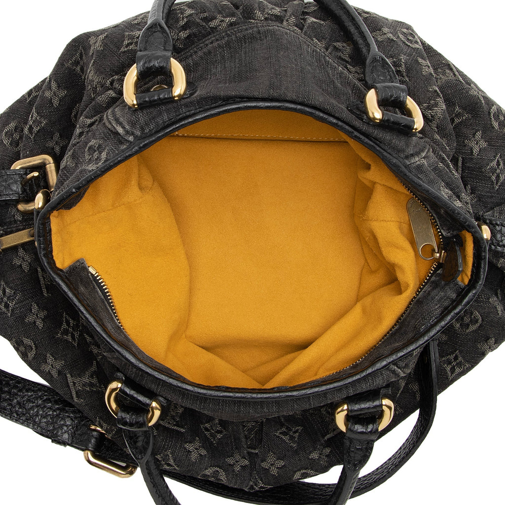 Louis Vuitton Monogram Denim Neo Cabby MM Satchel (SHF-SAEQo3)