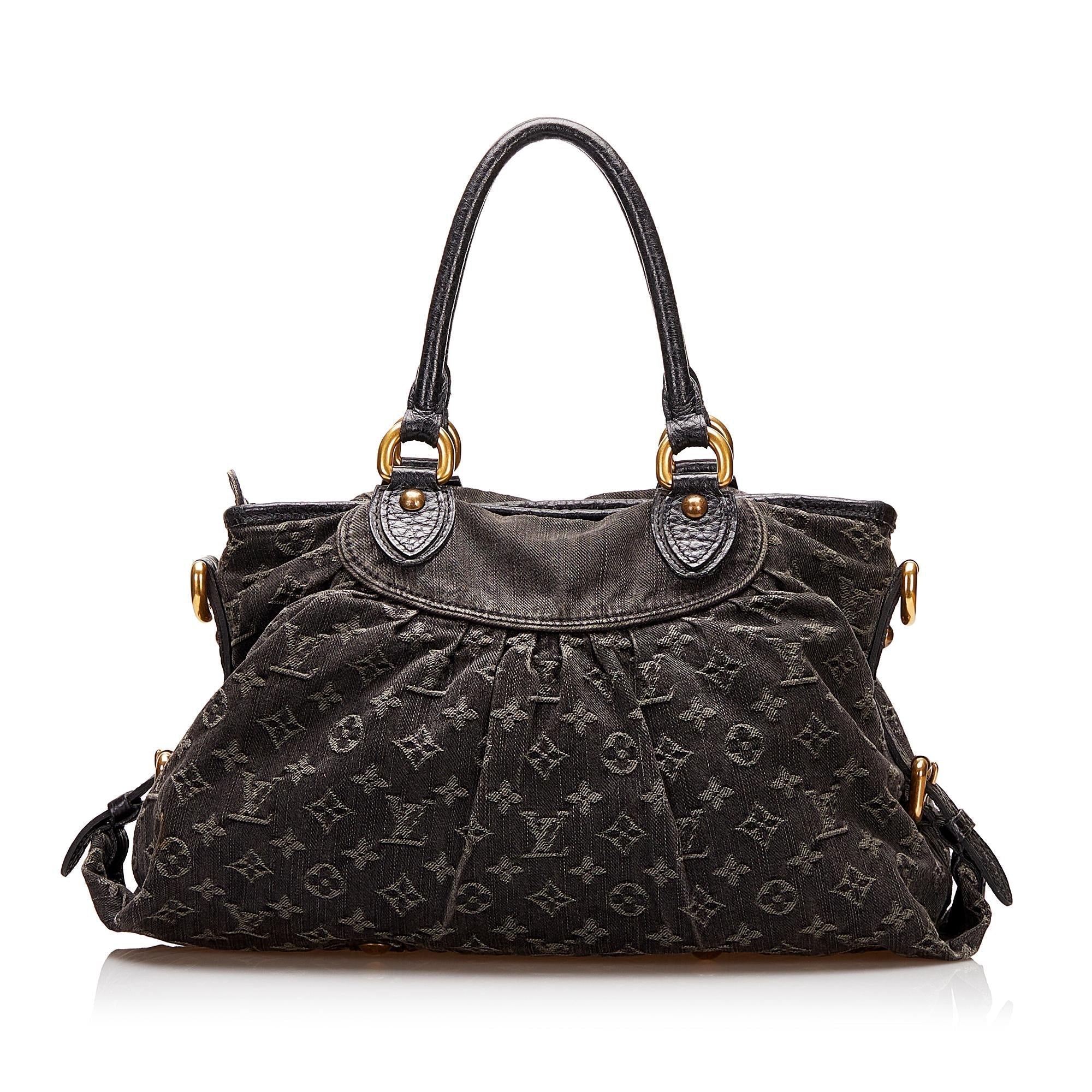 Louis Vuitton Monogram Denim Neo Cabby MM (SHG-35520)