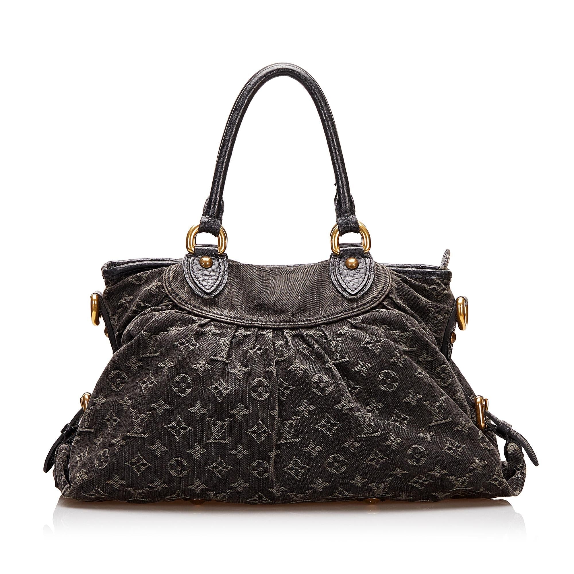 Louis Vuitton Monogram Denim Neo Cabby MM (SHG-35520)