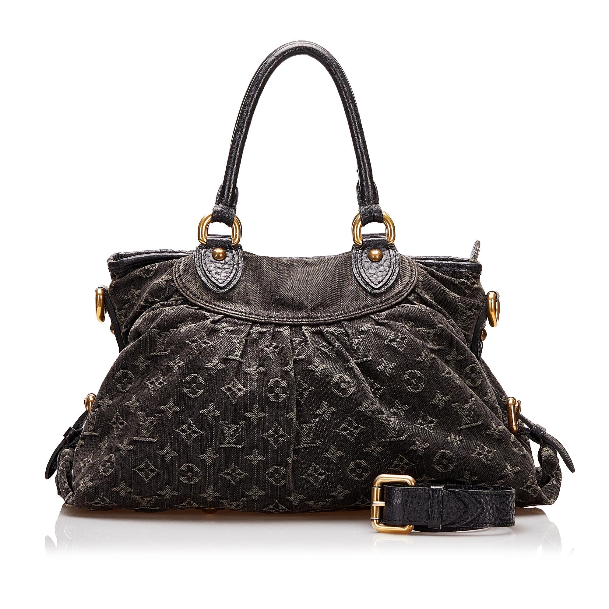 Louis Vuitton Monogram Denim Neo Cabby MM (SHG-35520)