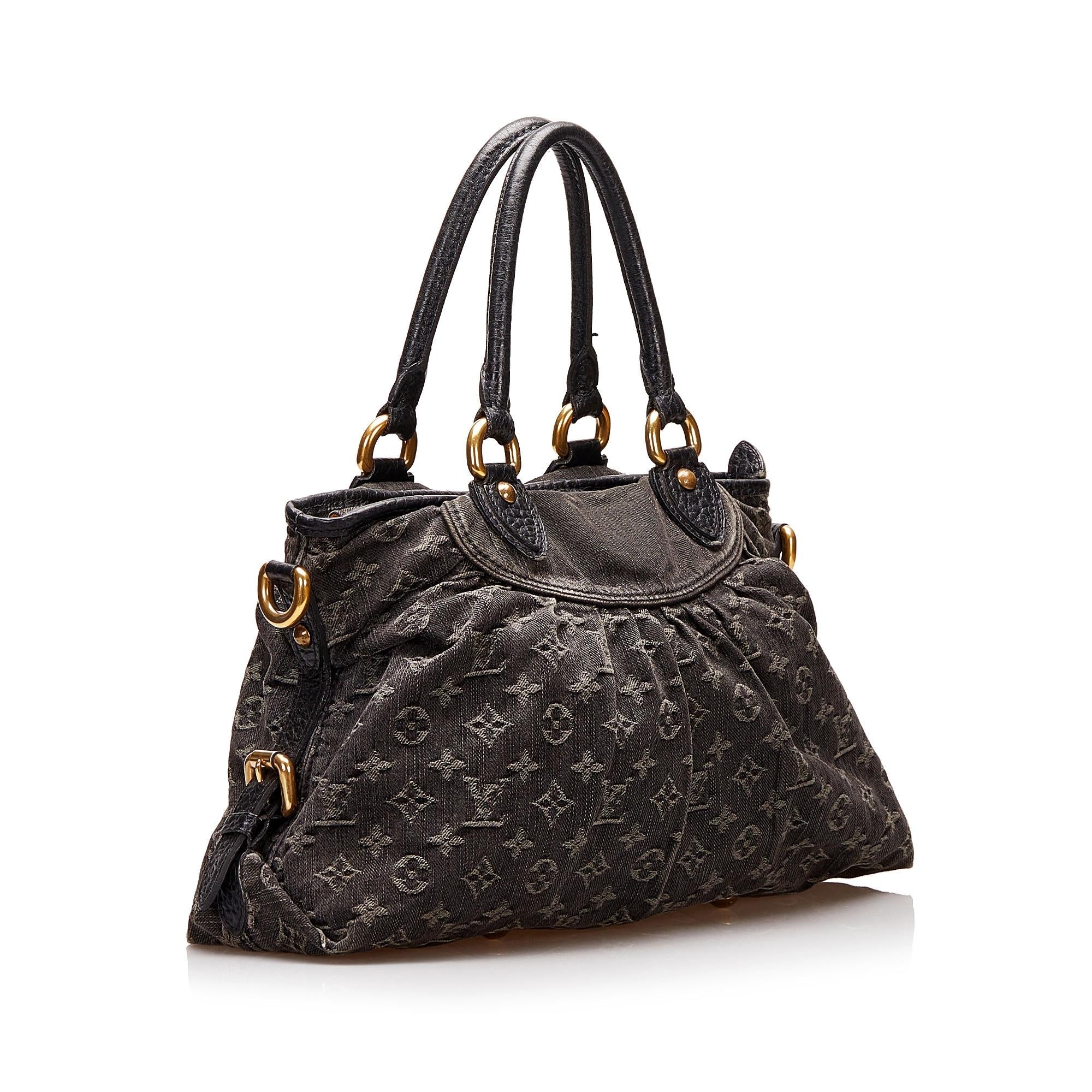 Louis Vuitton Monogram Denim Neo Cabby MM (SHG-35520)