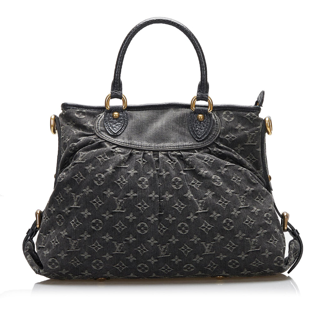 Louis Vuitton Monogram Denim Neo Cabby MM (SHG-Wzstmq)