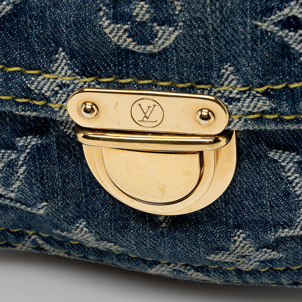 Louis Vuitton Monogram Denim Neo Speedy Satchel - FINAL SALE (SHF-20203)