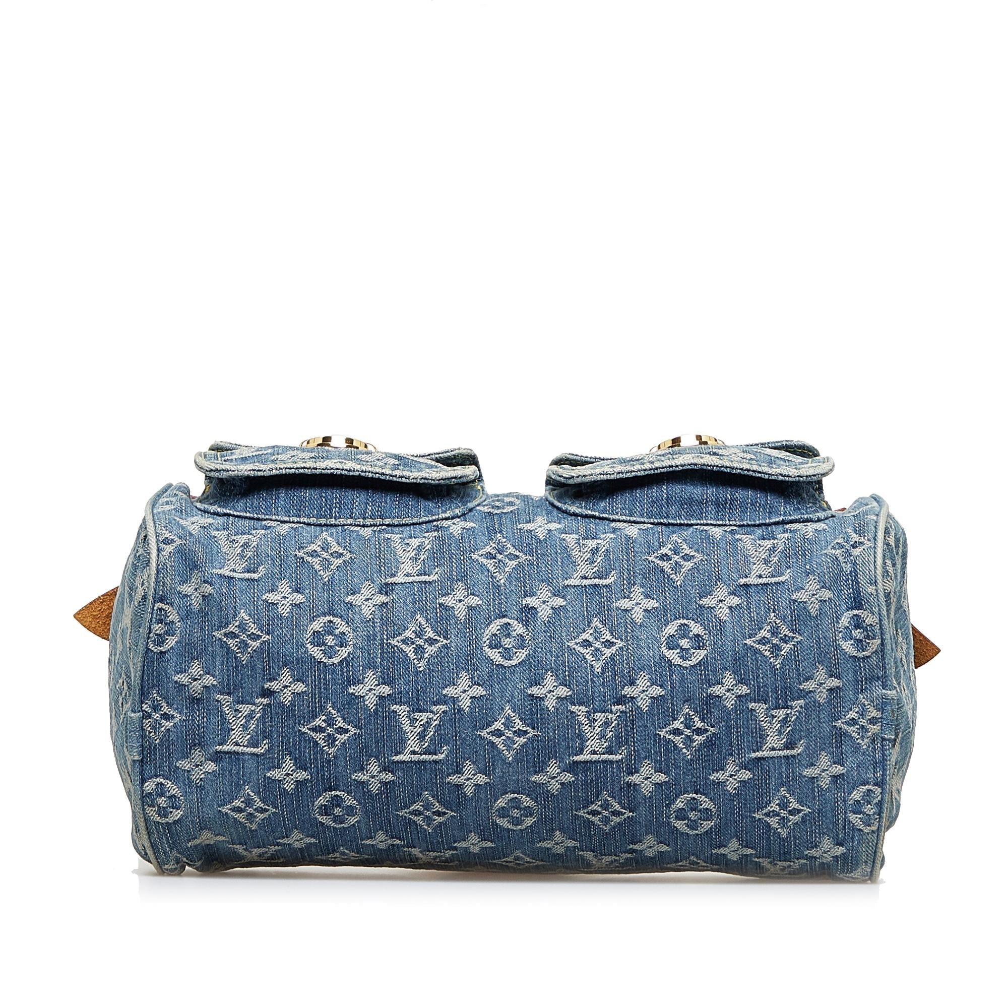 Louis Vuitton Monogram Denim Neo Speedy (SHG-afS2YW)