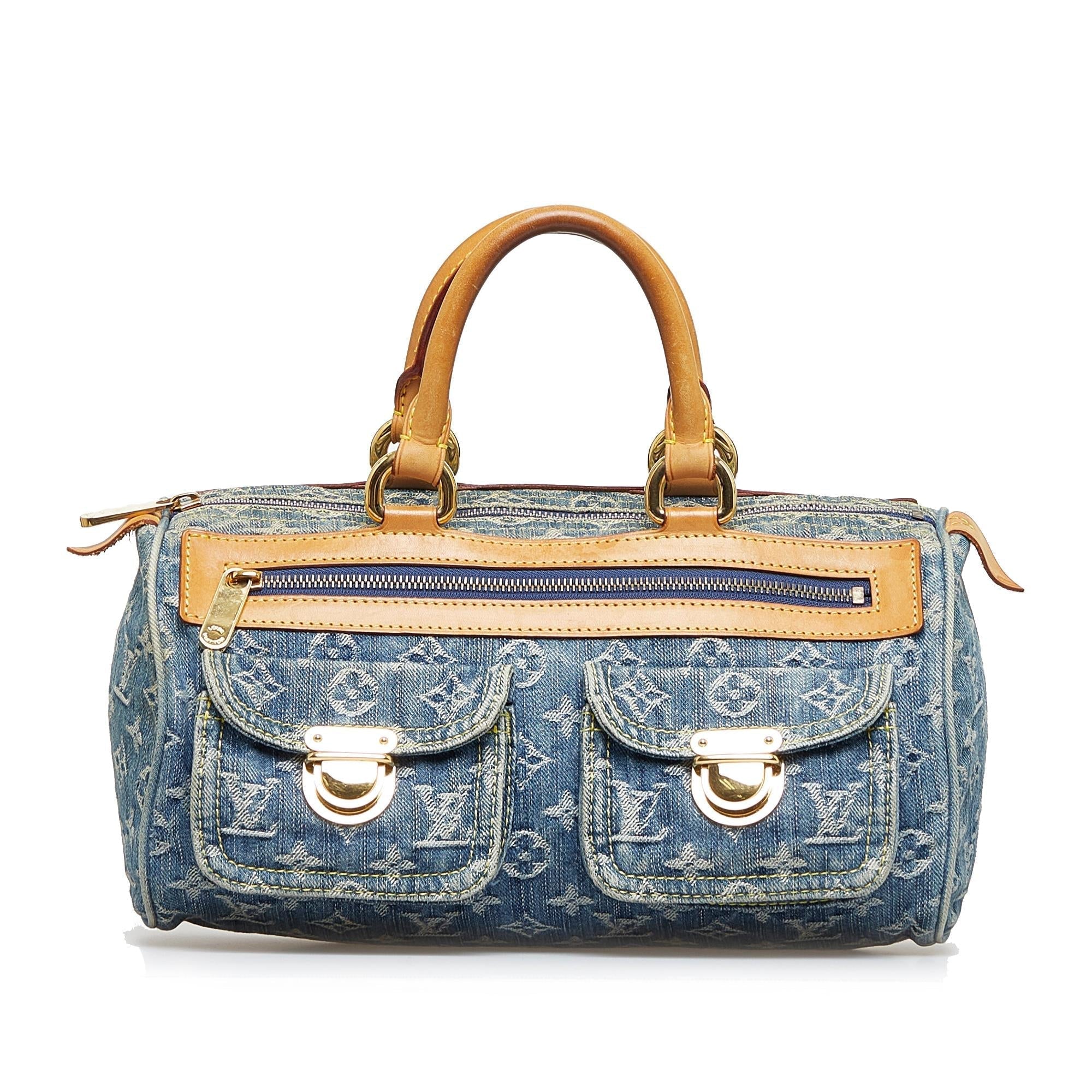 Louis Vuitton Monogram Denim Neo Speedy (SHG-afS2YW)
