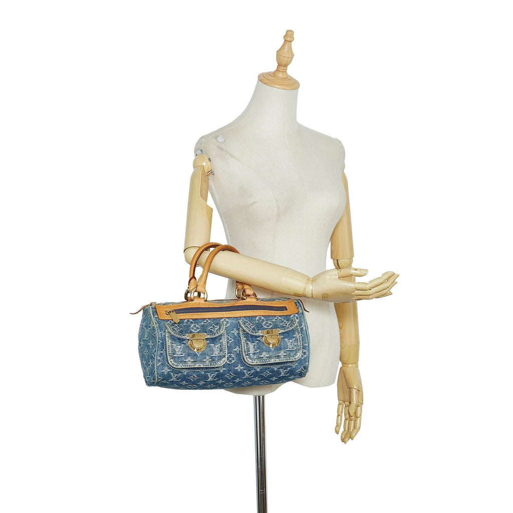 Louis Vuitton Monogram Denim Neo Speedy (SHG-afS2YW)