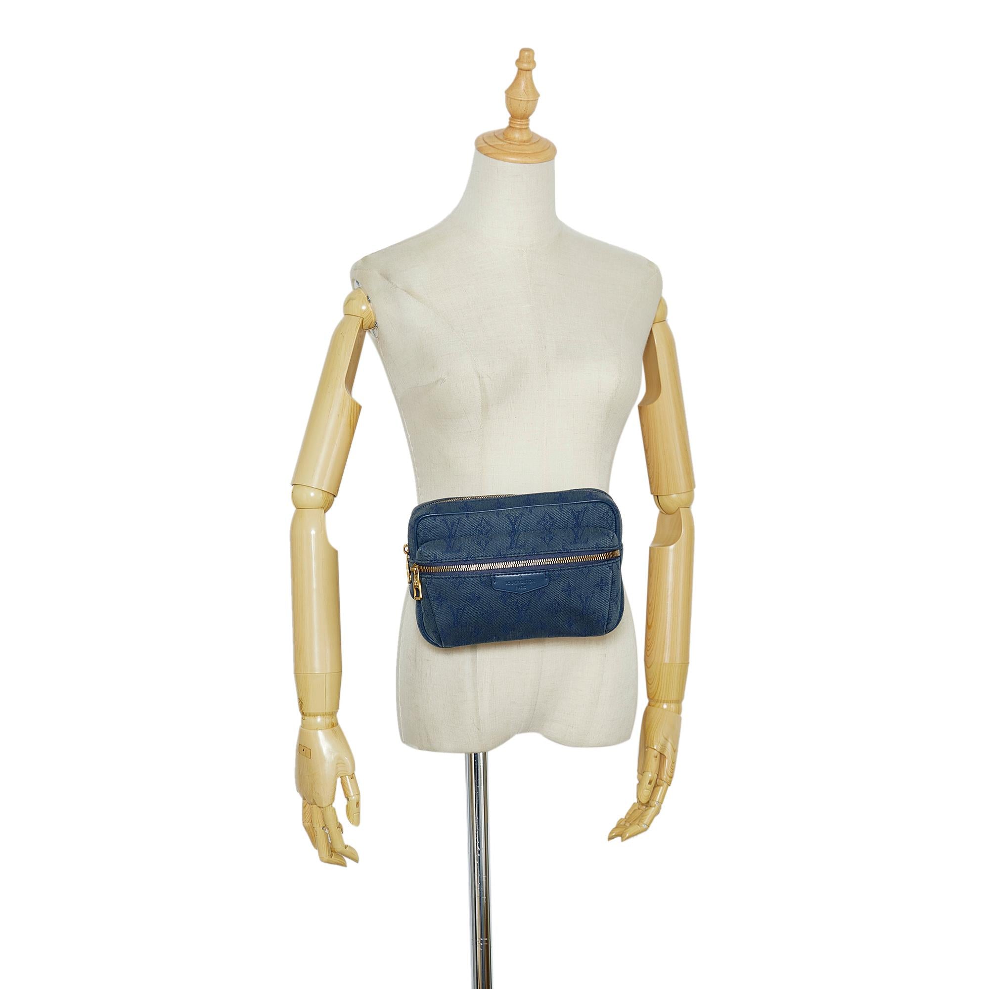 Louis Vuitton Monogram Denim Outdoor Bumbag (SHG-9BYPLu)