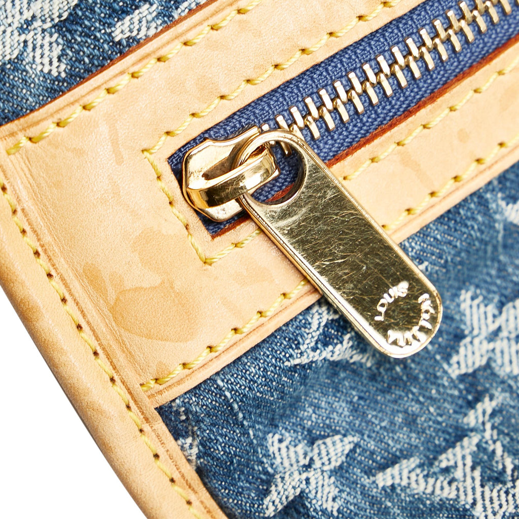 Louis Vuitton Monogram Denim Sac Plat (SHG-2SDTFz)