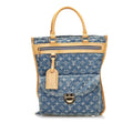 Louis Vuitton Monogram Denim Sac Plat (SHG-2SDTFz)