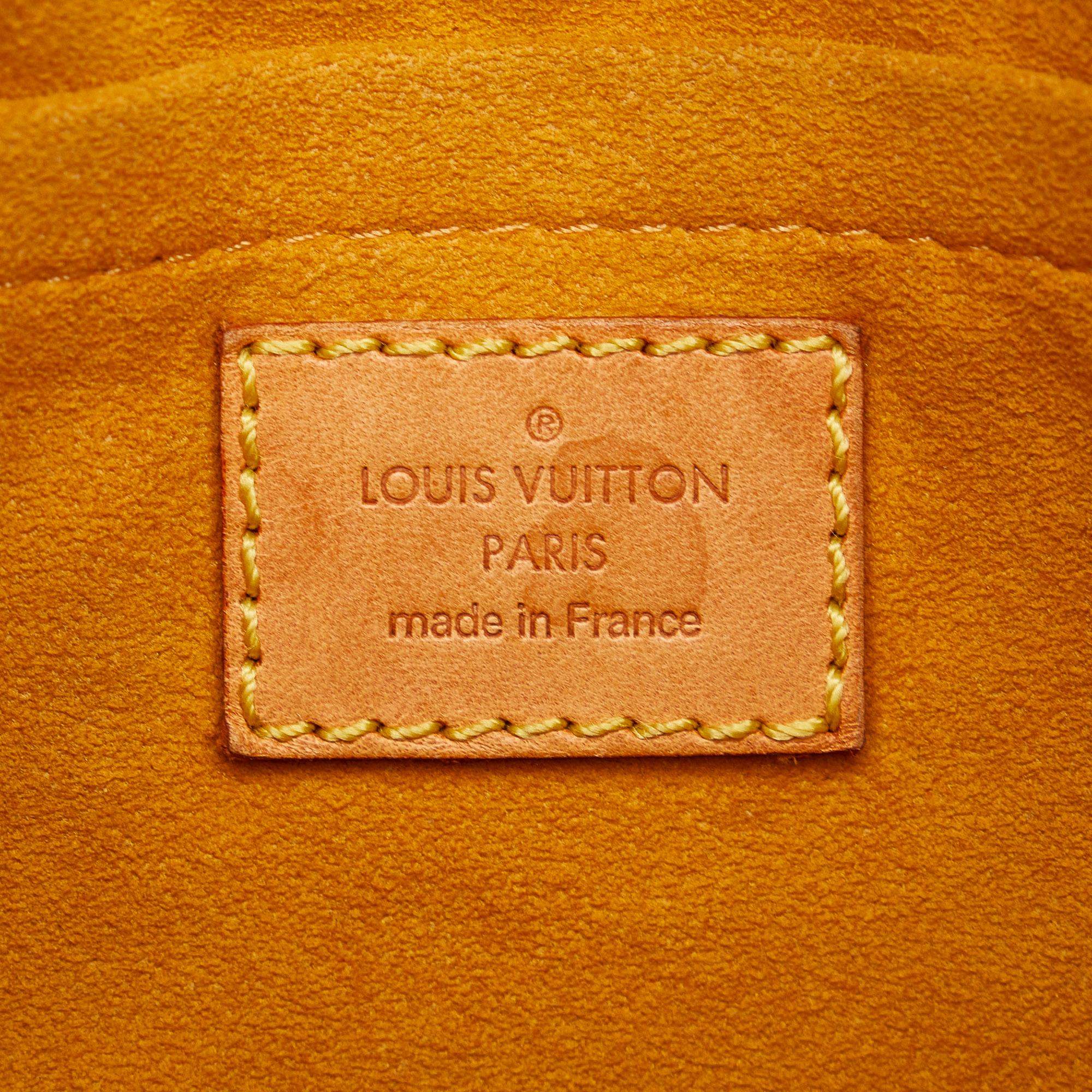 Louis Vuitton Monogram Denim Sac Plat (SHG-xNyEUX)