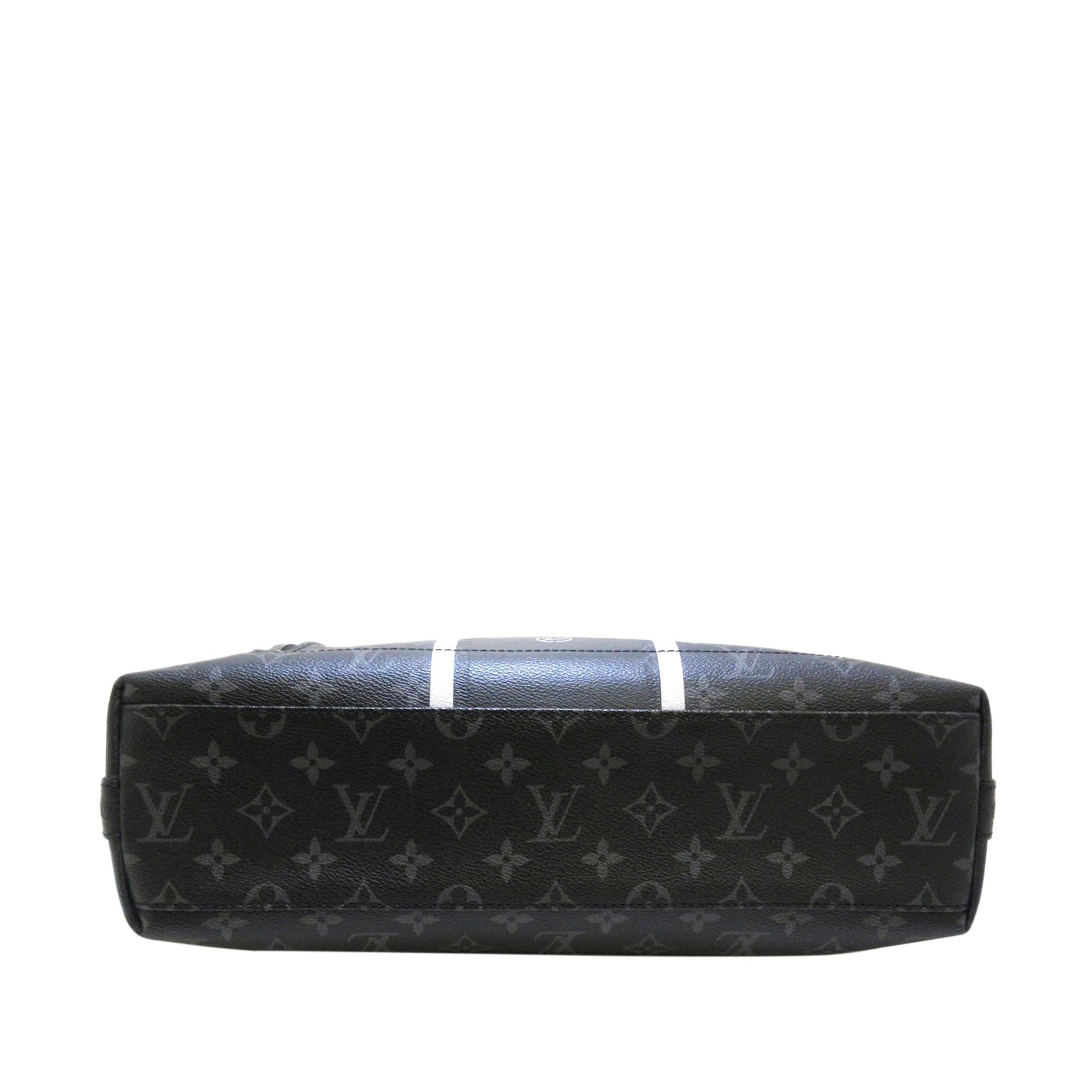 Louis Vuitton Monogram Eclipse Apollo Messenger MM (SHG-37708)