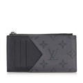Louis Vuitton Monogram Eclipse Coin Pouch (SHG-CILlD8)
