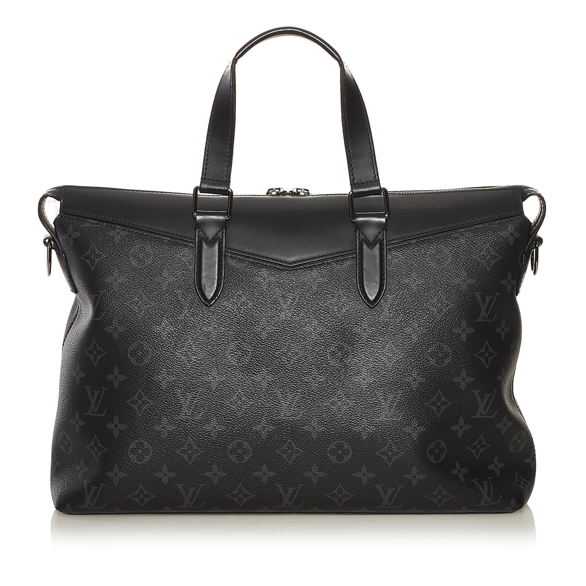 Louis Vuitton Monogram Eclipse Explorer Business Bag (SHG-36283)