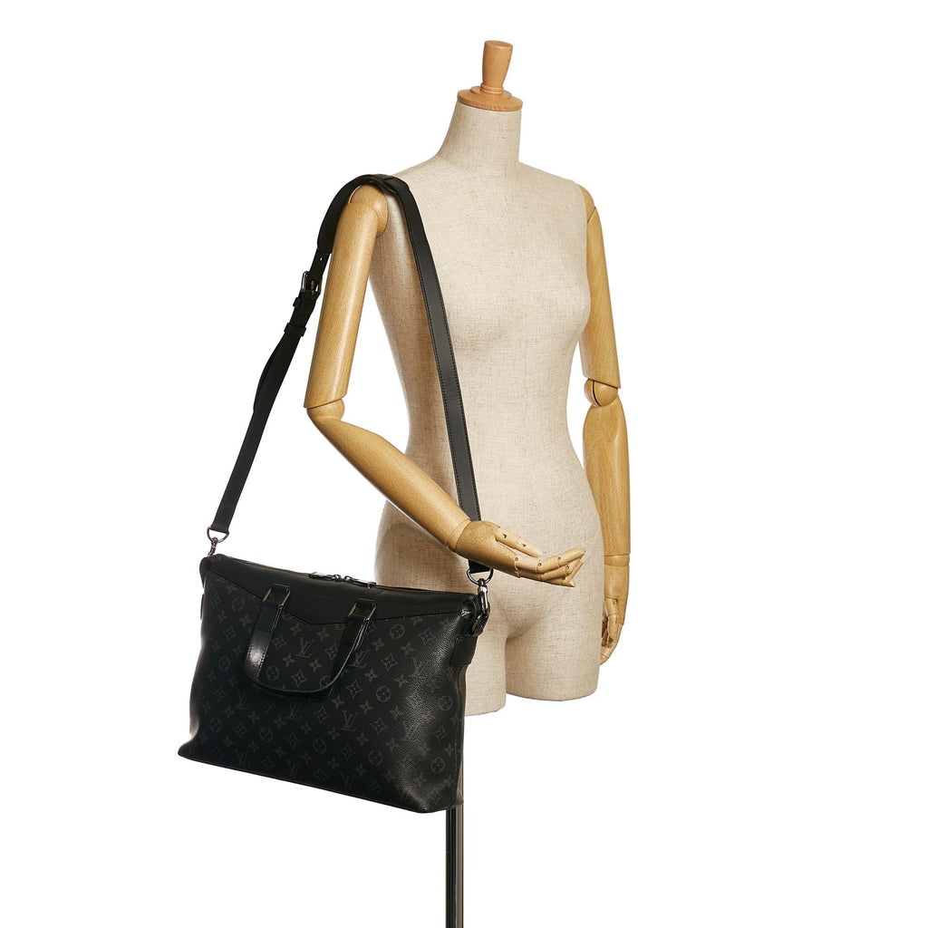 Louis Vuitton Monogram Eclipse Explorer Business Bag (SHG-36283)
