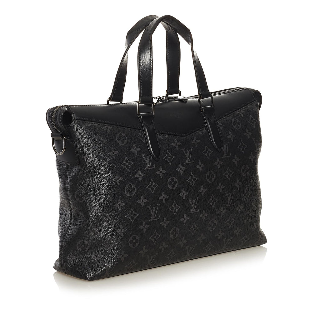 Louis Vuitton Monogram Eclipse Explorer Business Bag (SHG-36283)