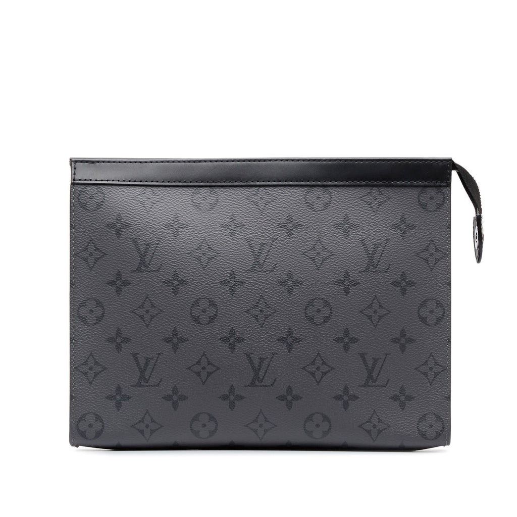 Louis Vuitton Monogram Eclipse Pochette Voyage MM (SHG-w7cjZA)
