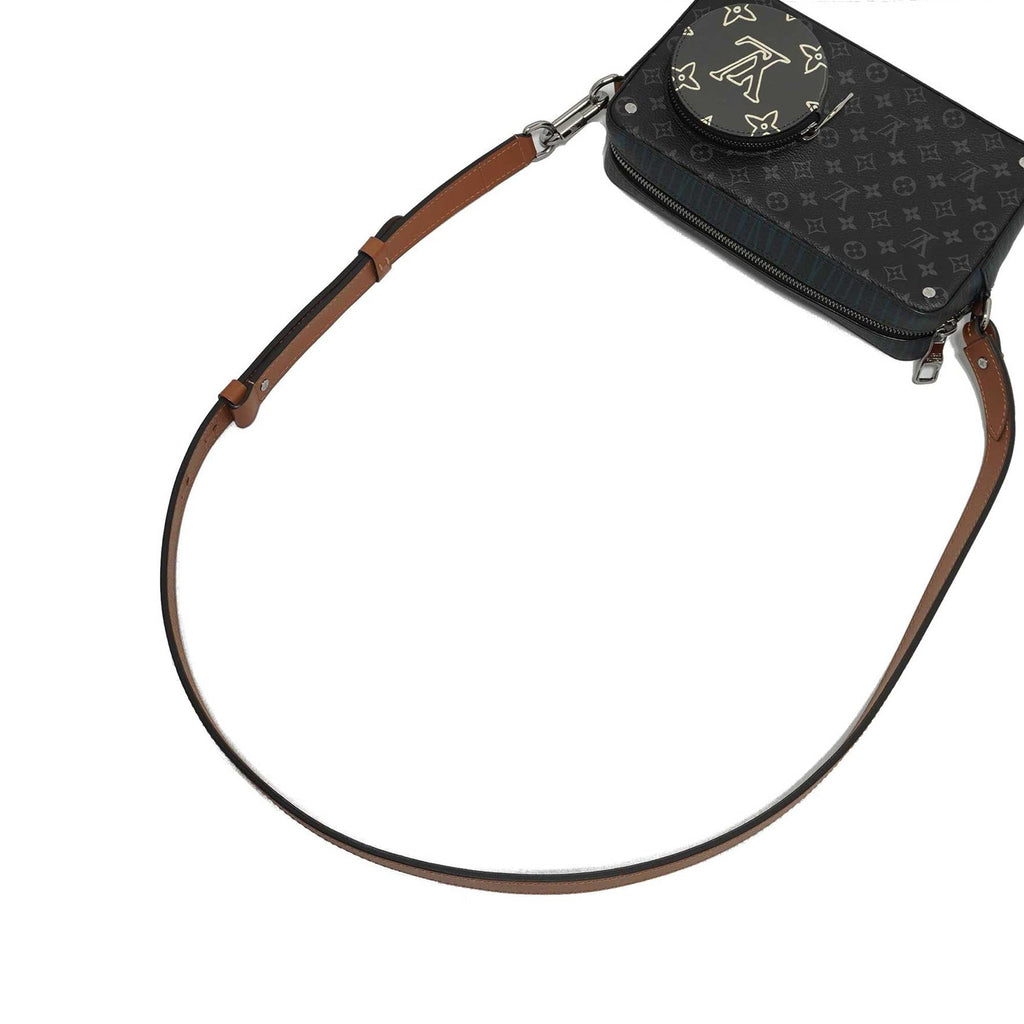 Louis Vuitton Monogram Eclipse Volga on Strap (SHG-nbZGeD)