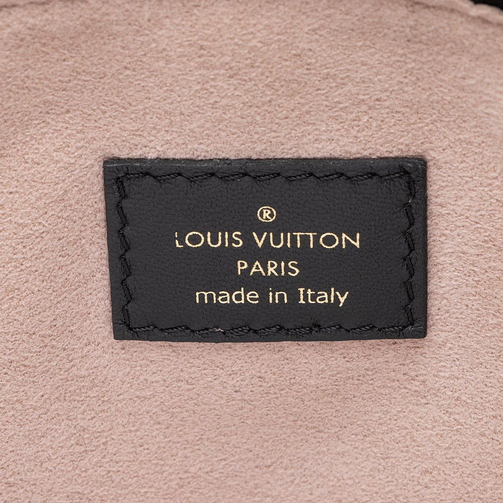 Louis Vuitton Monogram Embossed Lambskin Coussin PM Shoulder Bag (SHF-22447)