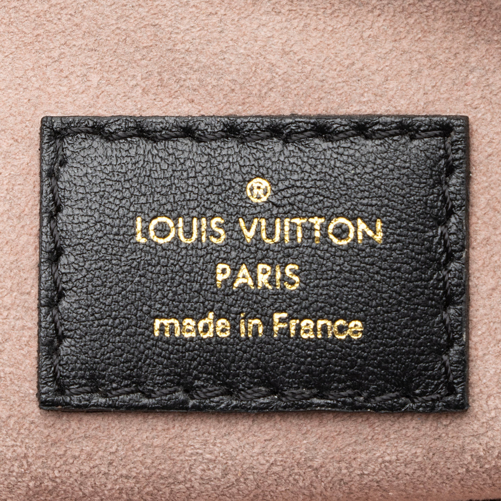 Louis Vuitton Monogram Embossed Lambskin Coussin PM Shoulder Bag (SHF-23655)