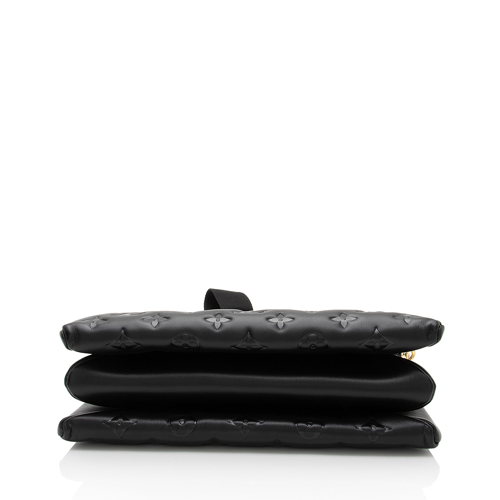 Louis Vuitton Monogram Embossed Lambskin Coussin PM Shoulder Bag (SHF-Y5gEUo)
