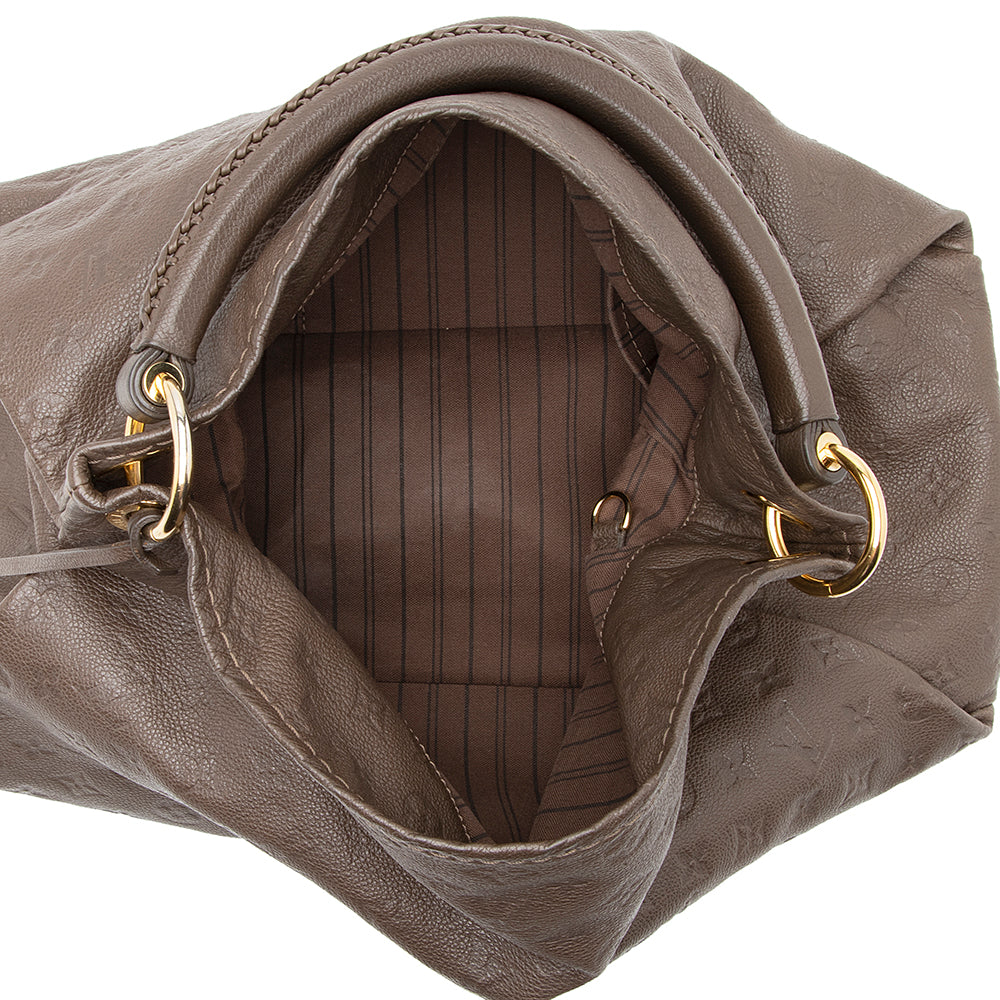 Louis Vuitton Monogram Empreinte Artsy MM Shoulder Bag (SHF-20915)