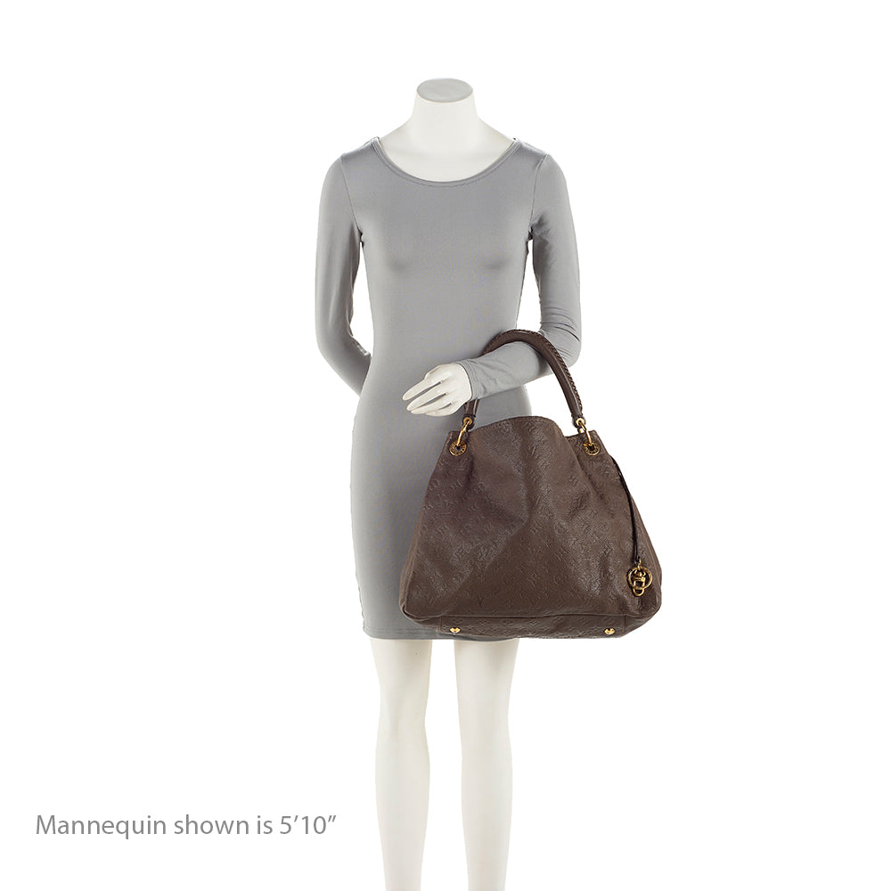 Louis Vuitton Monogram Empreinte Artsy MM Shoulder Bag (SHF-20915)