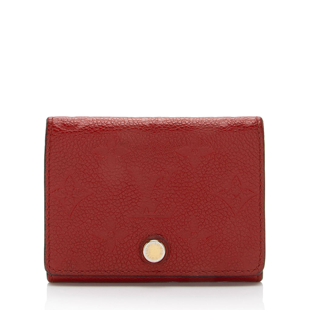 Louis Vuitton Monogram Empreinte Business Card Holder (SHF-vM4fYS)