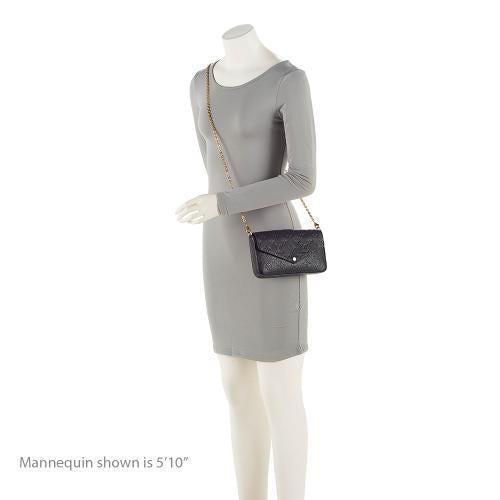 Louis Vuitton Monogram Empreinte Felicie Pochette (SHF-GSU3tt)