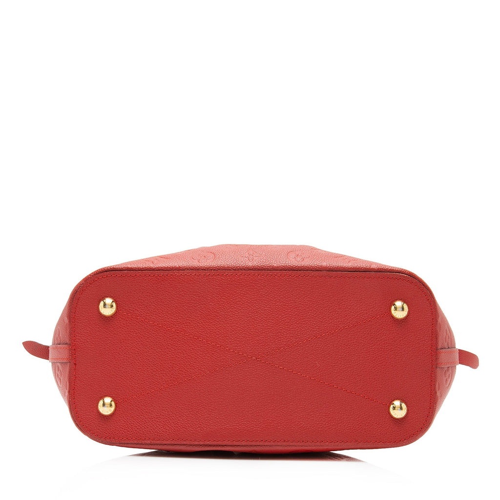 Louis Vuitton Monogram Empreinte Mazarine MM Satchel (SHF-dVerDe)
