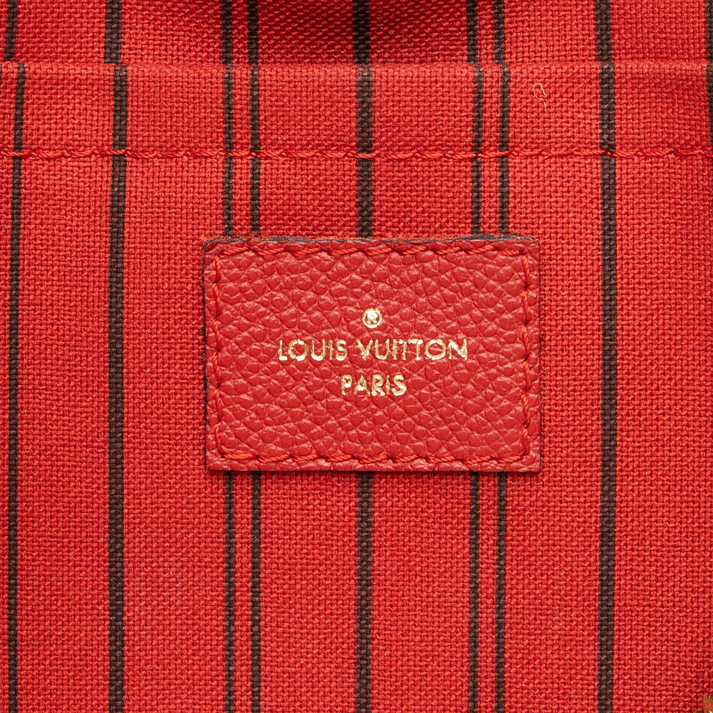 Louis Vuitton Monogram Empreinte Mazarine MM Satchel (SHF-dVerDe)