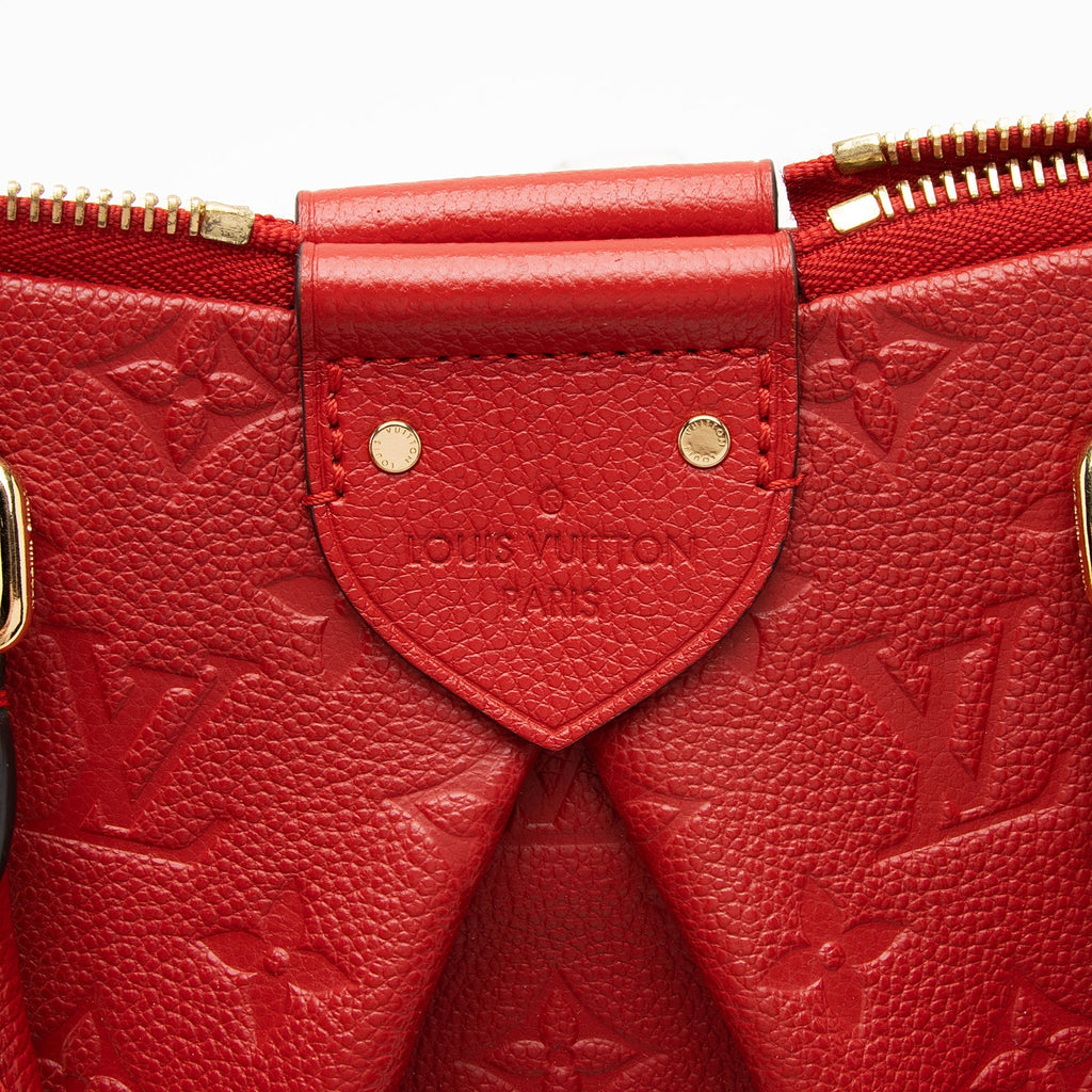 Louis Vuitton Monogram Empreinte Mazarine MM Satchel (SHF-dVerDe)
