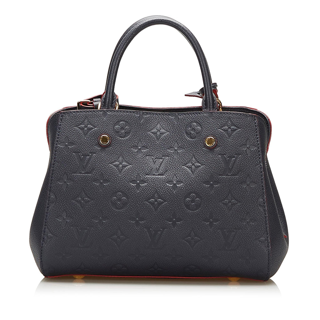 Louis Vuitton Monogram Empreinte Montaigne BB (SHG-37666)