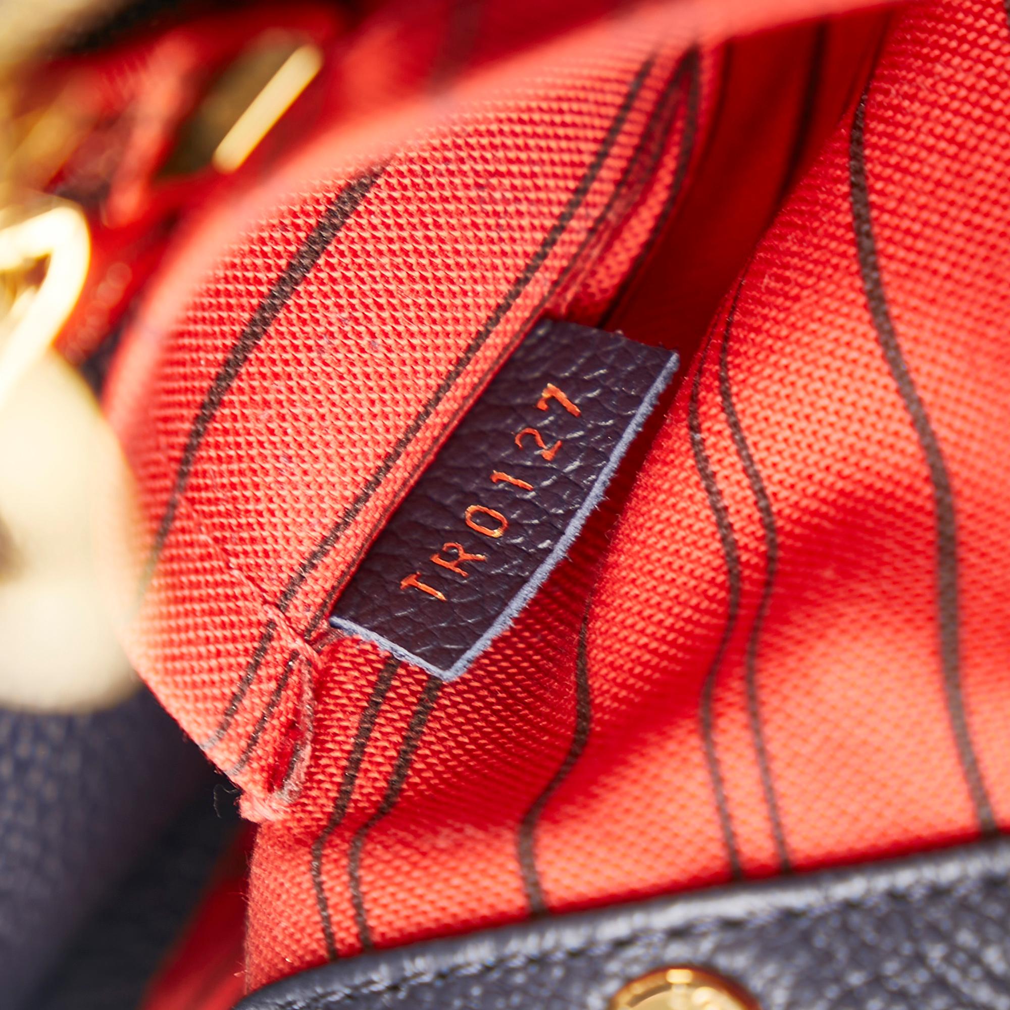 Louis Vuitton Monogram Empreinte Montaigne BB (SHG-37666)