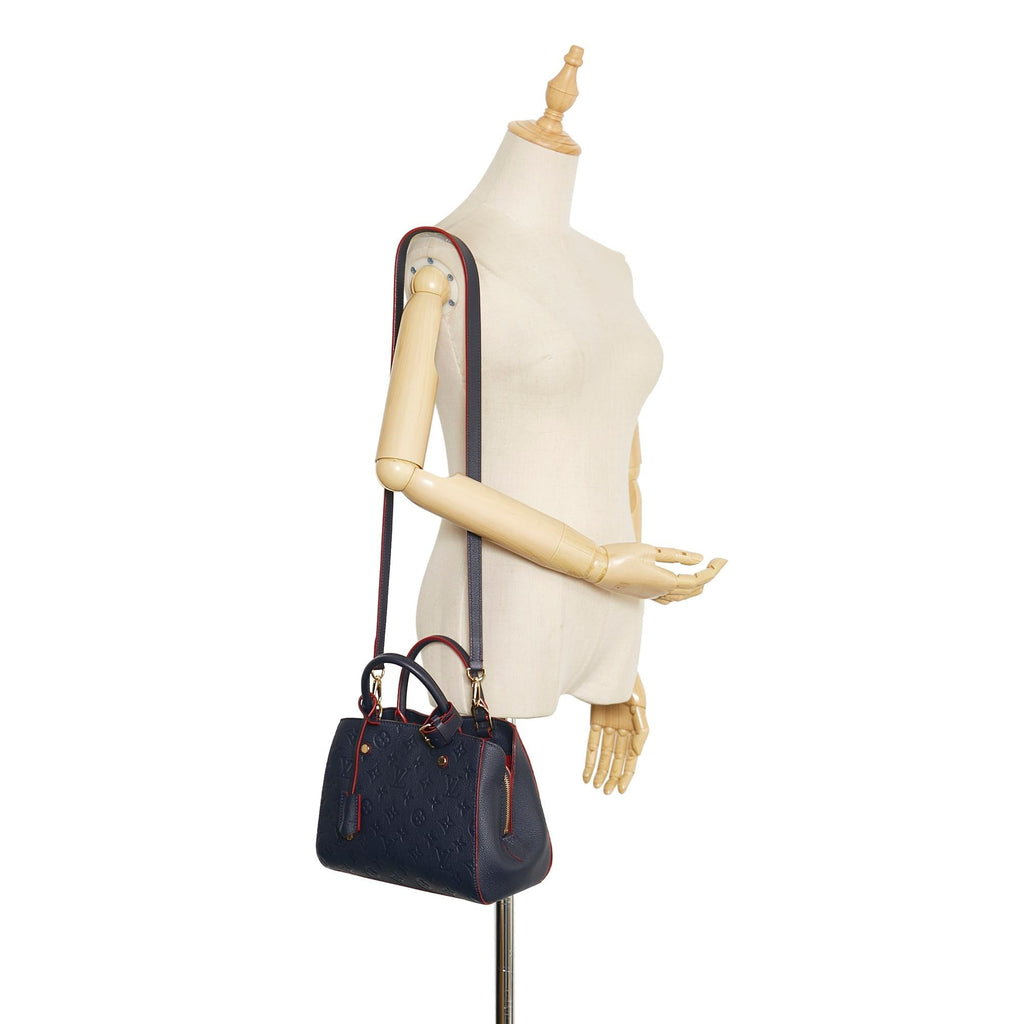 Louis Vuitton Monogram Empreinte Montaigne BB (SHG-37666)