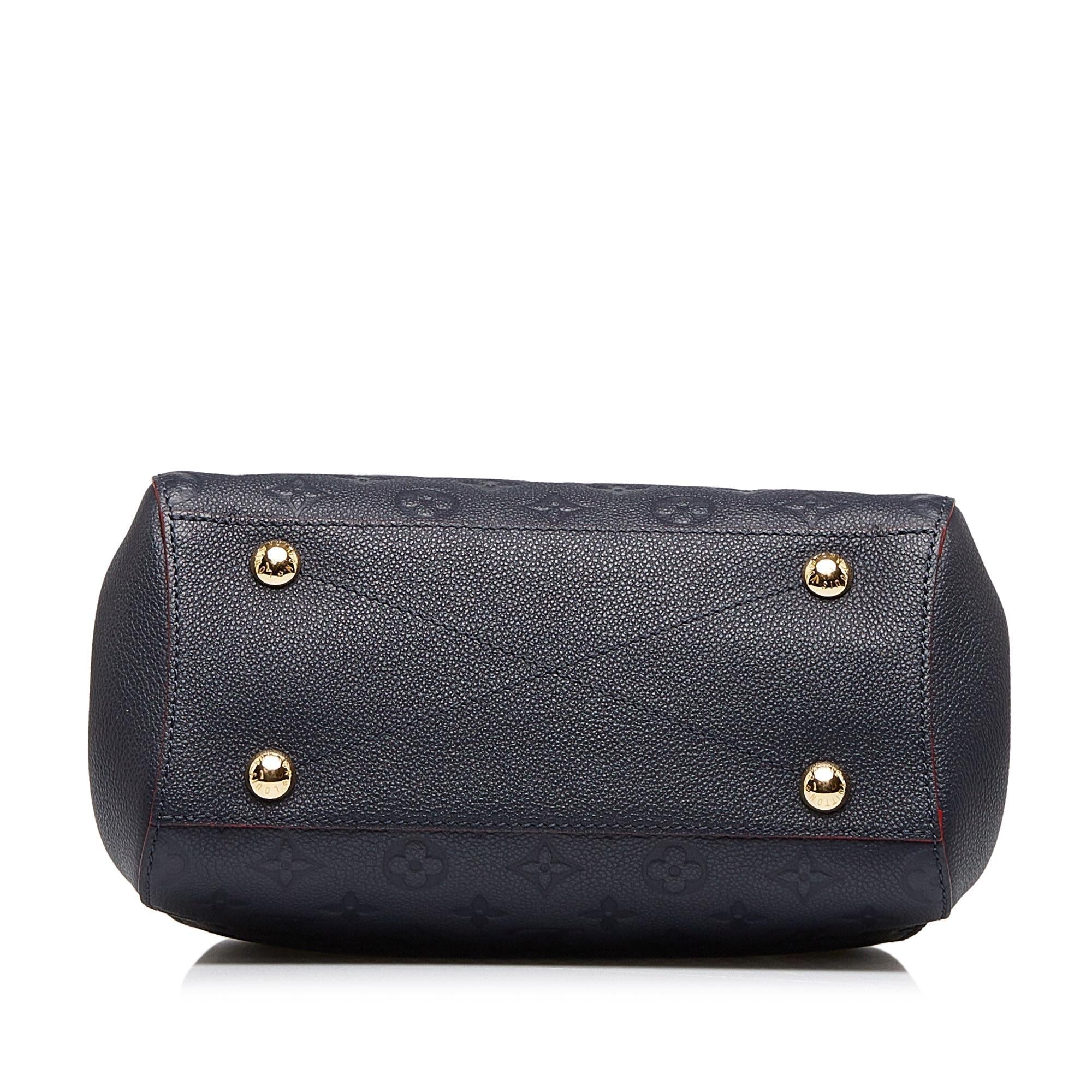 Louis Vuitton Monogram Empreinte Montaigne BB (SHG-PMDepg)