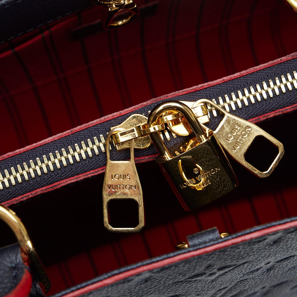 Louis Vuitton Monogram Empreinte Montaigne BB (SHG-PMDepg)