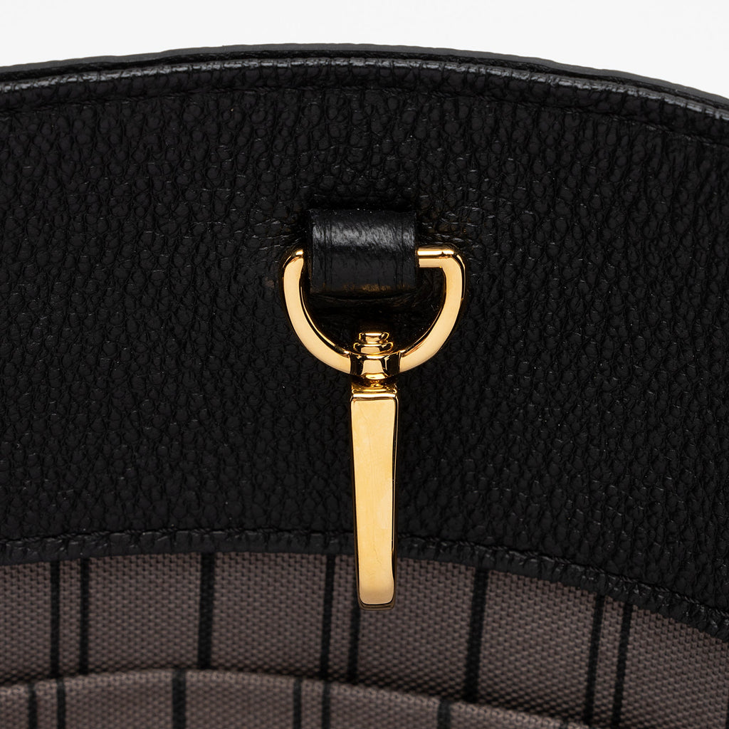 Louis Vuitton Monogram Empreinte Montaigne MM Satchel (SHF-MHeDUt)