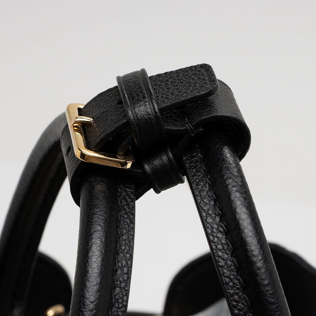 Louis Vuitton Monogram Empreinte Montaigne MM Satchel (SHF-MHeDUt)