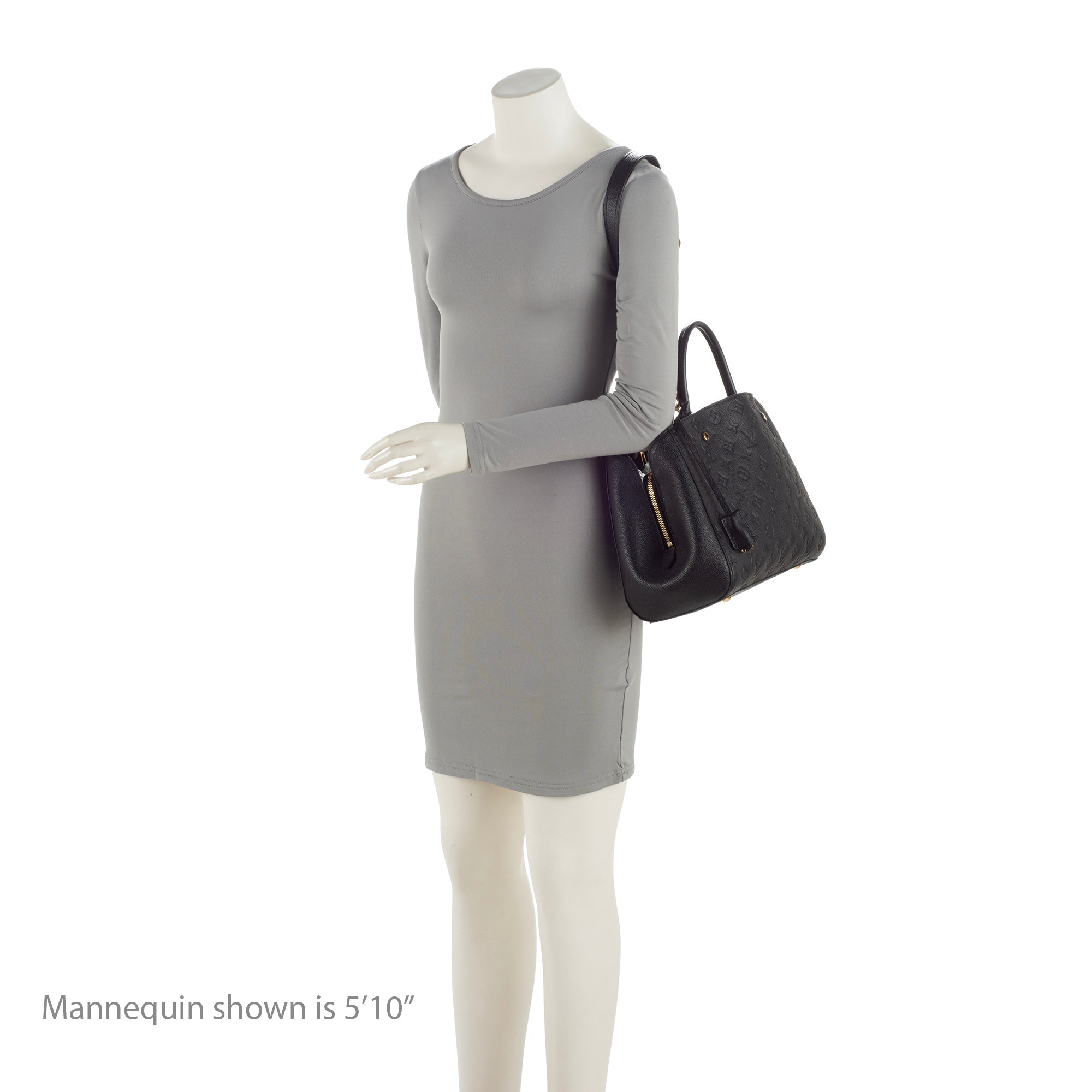 Louis Vuitton Monogram Empreinte Montaigne MM Satchel (SHF-MHeDUt)