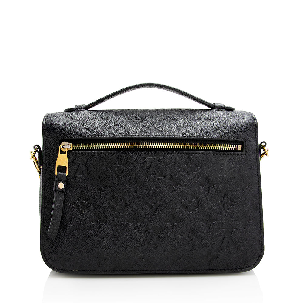 Louis Vuitton Monogram Empreinte Pochette Metis Shoulder Bag (SHF-21751)