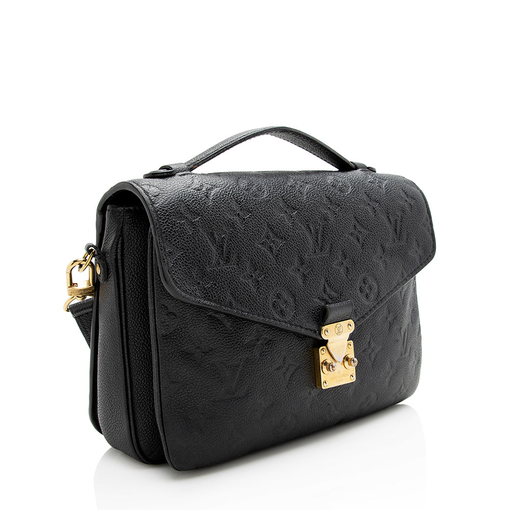 Louis Vuitton Monogram Empreinte Pochette Metis Shoulder Bag (SHF-21751)