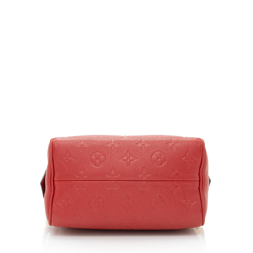 Louis Vuitton Monogram Empreinte Speedy Bandouliere 20 NM Satchel (SHF-22563)