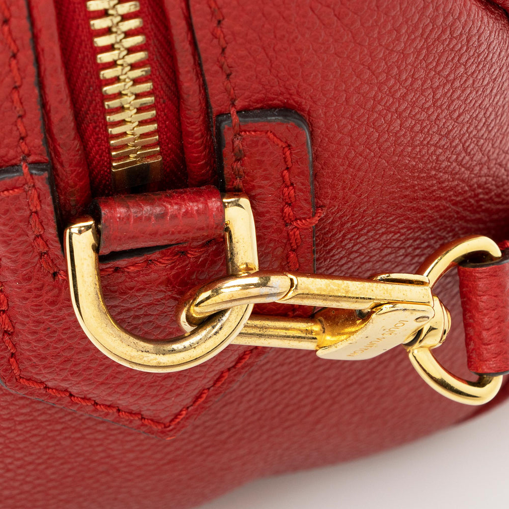 Louis Vuitton Monogram Empreinte Speedy Bandouliere 20 NM Satchel (SHF-22563)
