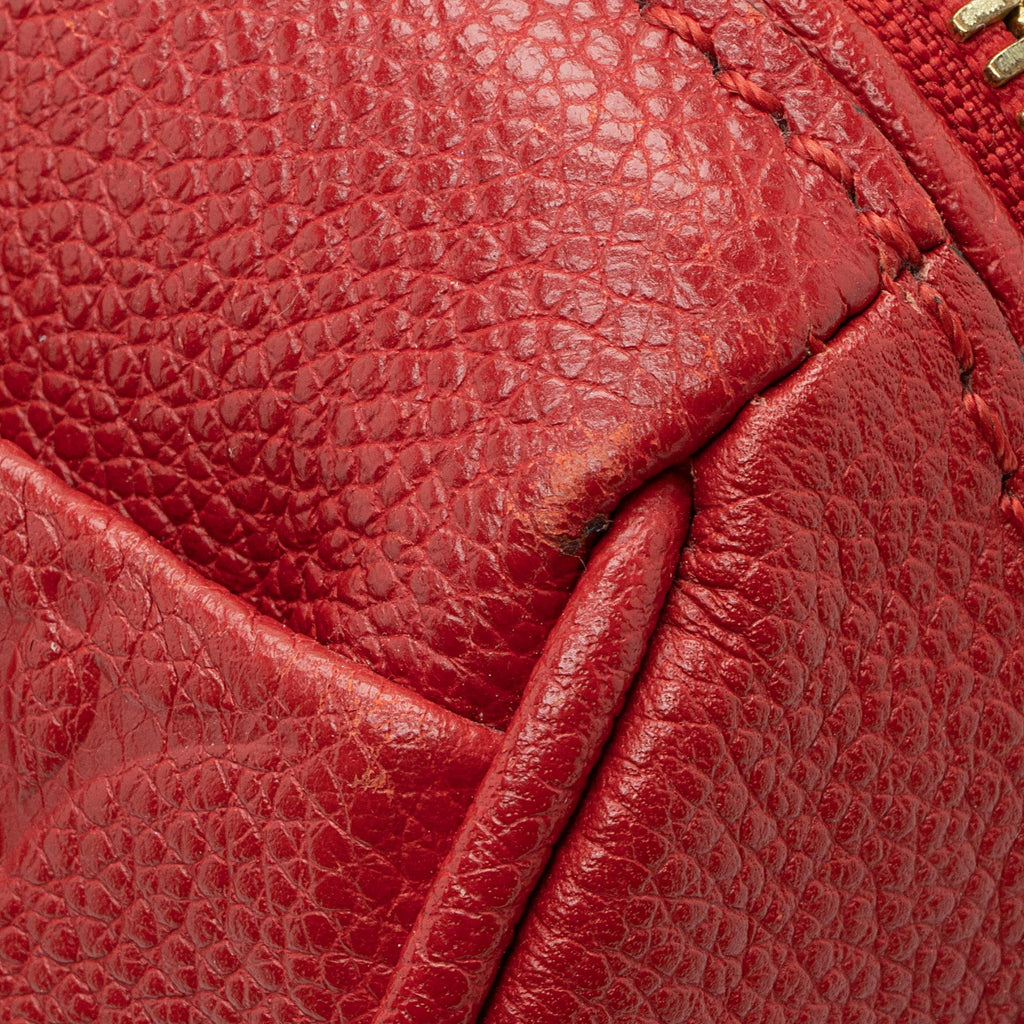 Louis Vuitton Monogram Empreinte Speedy Bandouliere 20 NM Satchel (SHF-22563)