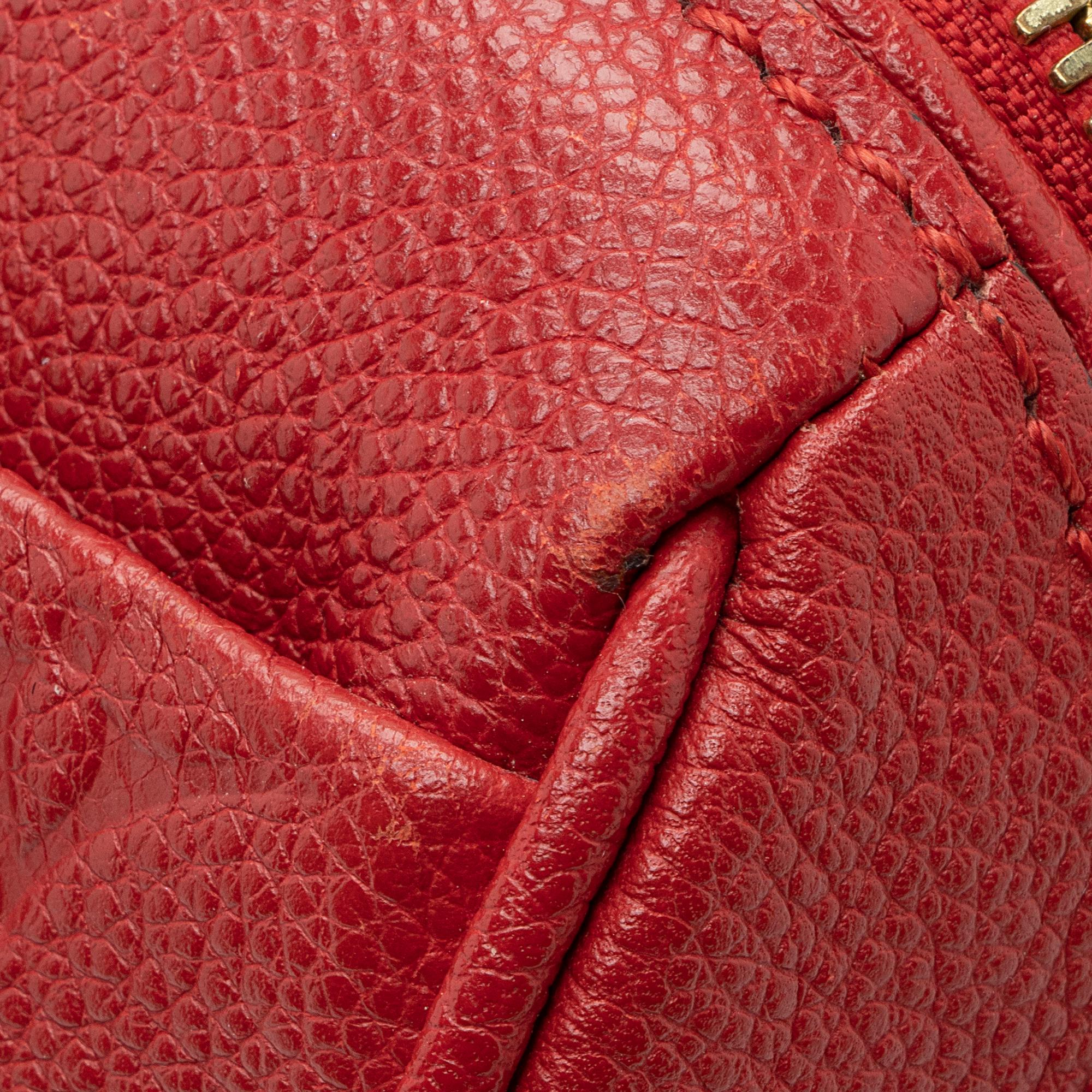 Louis Vuitton Monogram Empreinte Speedy Bandouliere 20 NM Satchel (SHF-22563)