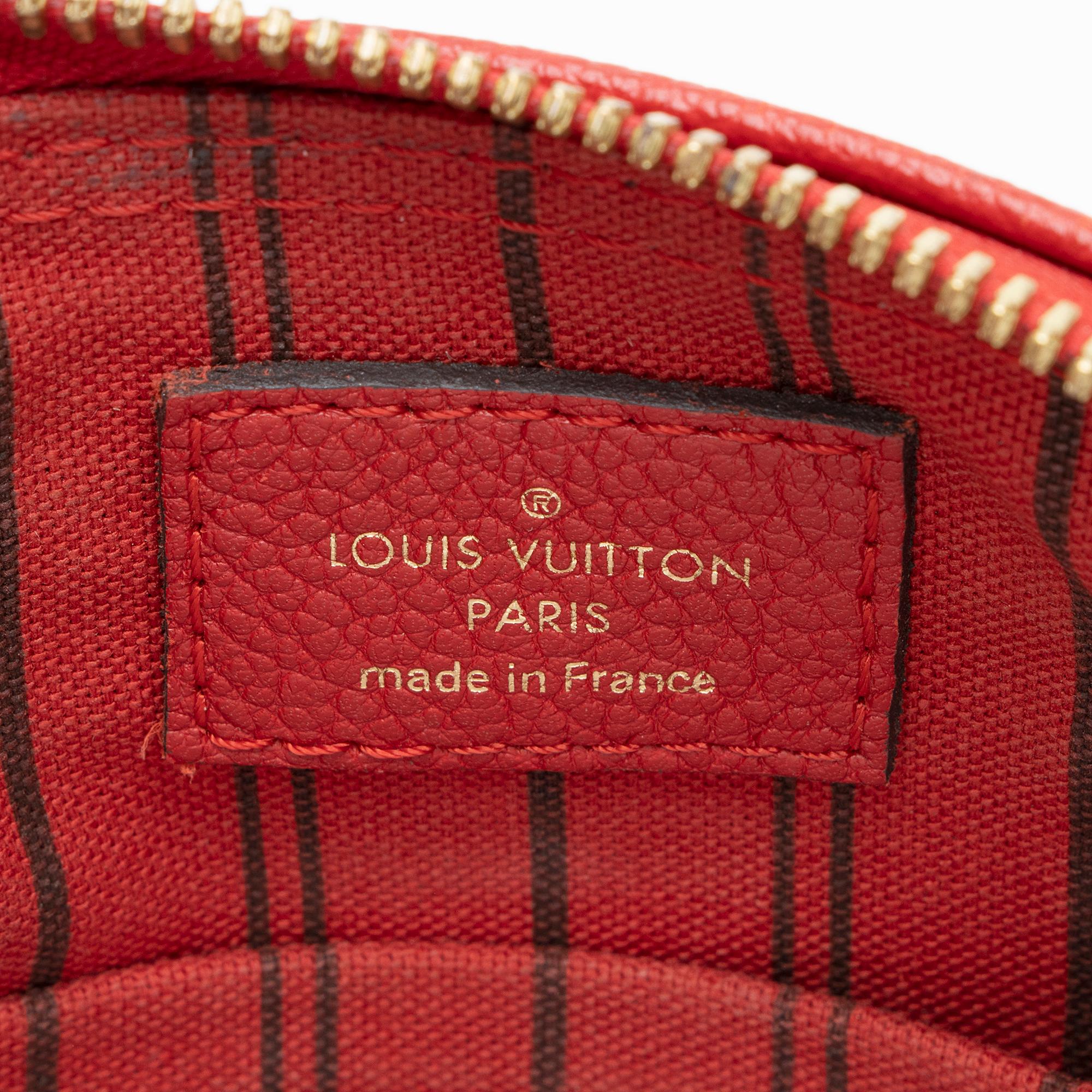 Louis Vuitton Monogram Empreinte Speedy Bandouliere 20 NM Satchel (SHF-22563)