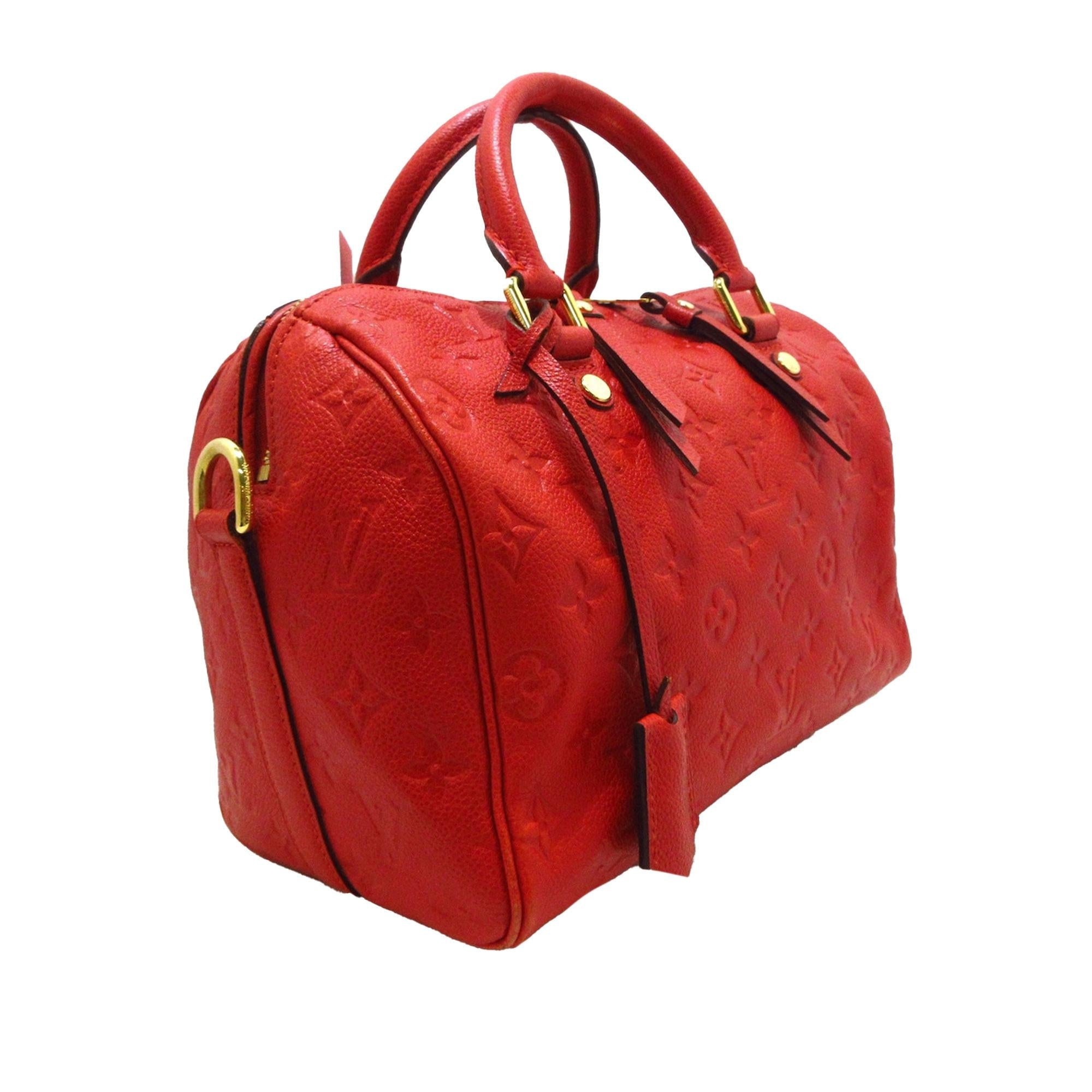 Louis Vuitton Monogram Empreinte Speedy Bandouliere 25 (SHG-W9vLI9)