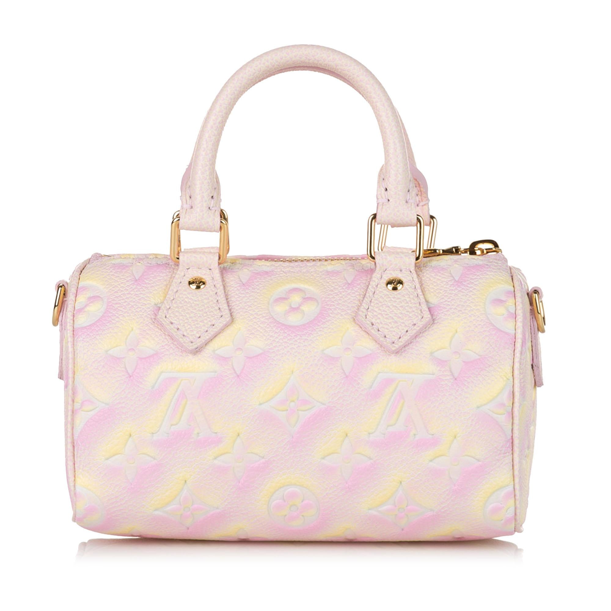 Louis Vuitton Monogram Empreinte Summer Stardust Nano Speedy (SHG-ypz2SU)