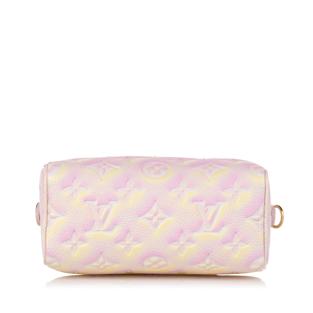 Louis Vuitton Monogram Empreinte Summer Stardust Nano Speedy (SHG-ypz2SU)