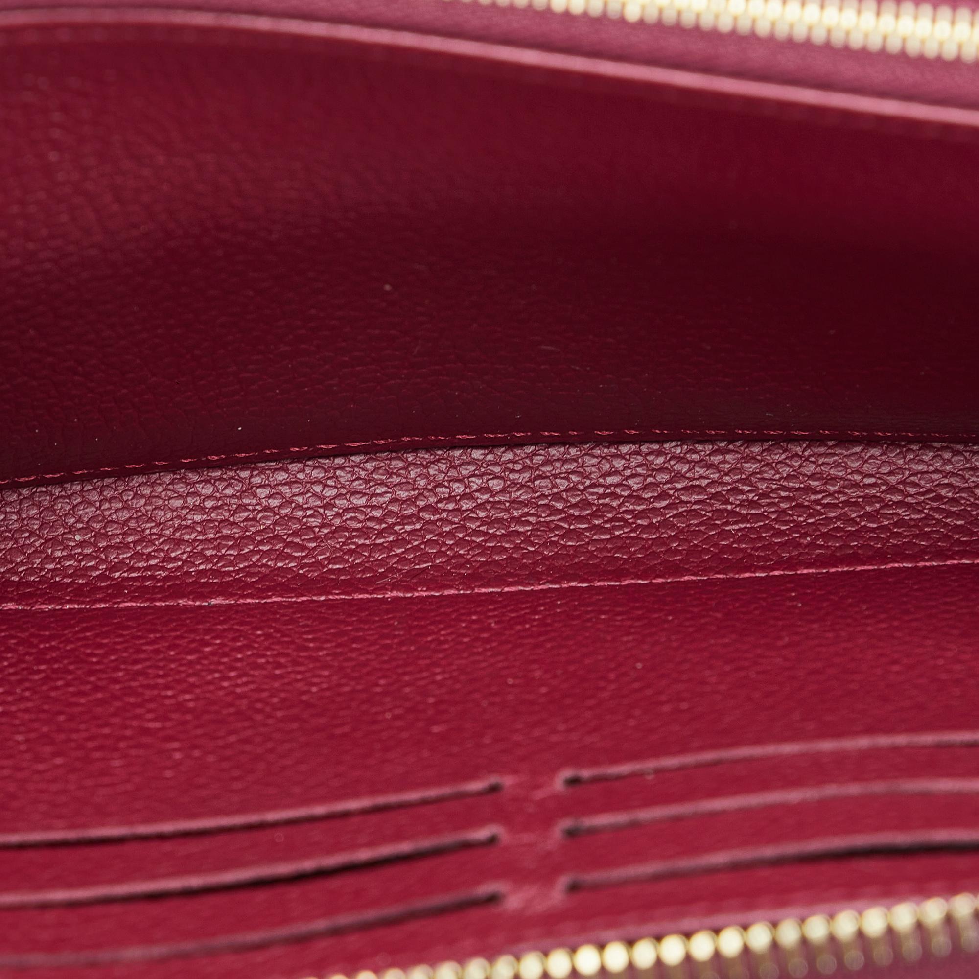Louis Vuitton Monogram Empreinte Zippy Wallet